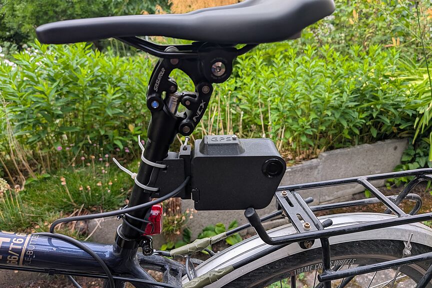 Open Bike Sensor am Fahrrad Open Bike Sensor am Fahrrad